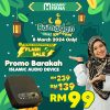 PROMO BARAKAH - ISLAMIC AUDIO DEVICE (BLACK GOLD)